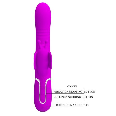 Pretty Love Butterfly Clit Vibrator Pink Baile - Boys of Toys Sp. z. o.o. (dystrybutor)