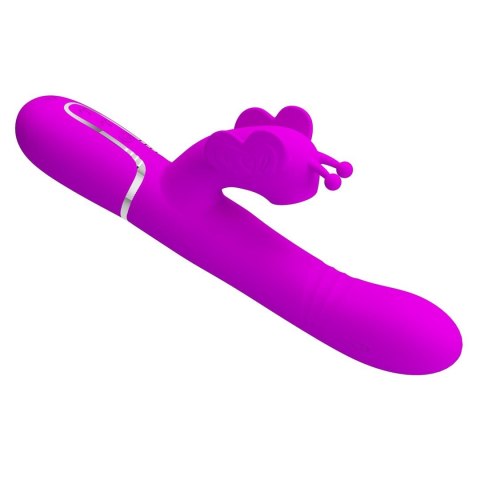 Pretty Love Butterfly Clit Vibrator Pink Baile - Boys of Toys Sp. z. o.o. (dystrybutor)