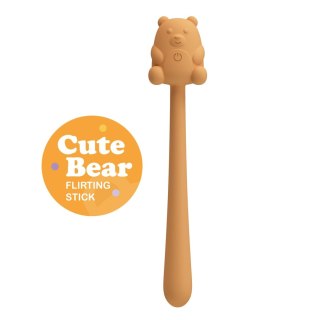 CUTE BEAR, Flirting Stick, 7 vibration functions, Magnetic USB charging Baile - Boys of Toys Sp. z. o.o. (dystrybutor)