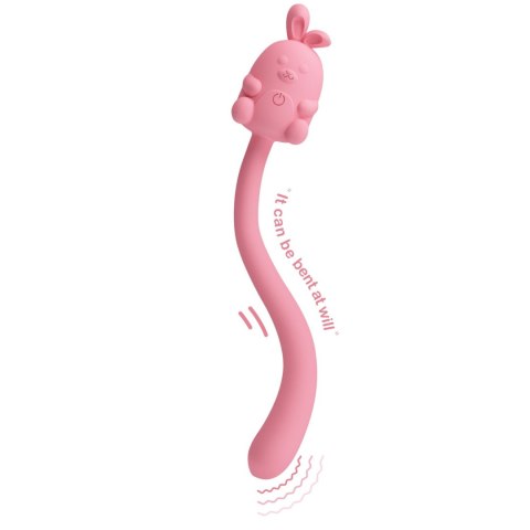CUTE BUNNY, Flirting Stick, 7 vibration functions, Magnetic USB charging Baile - Boys of Toys Sp. z. o.o. (dystrybutor)