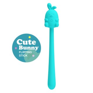 CUTE BUNNY, Flirting Stick, 7 vibration functions, Magnetic USB charging Baile - Boys of Toys Sp. z. o.o. (dystrybutor)
