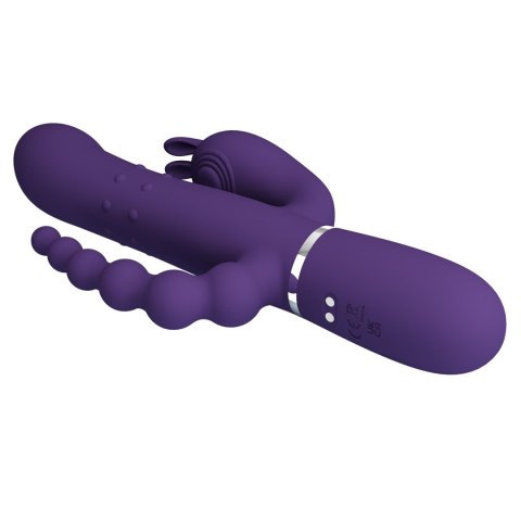 PRETTY LOVE - Cammy Dark Purple, Twinkled Tenderness, 7 thumping functions 7 vibration functions 4 rolling functions Baile - Boys of Toys Sp. z. o.o. (dystrybutor)