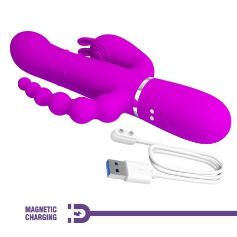 PRETTY LOVE - Cammy Purple, Twinkled Tenderness, 7 thumping functions 7 vibration functions 4 rolling functions Baile - Boys of Toys Sp. z. o.o. (dystrybutor)