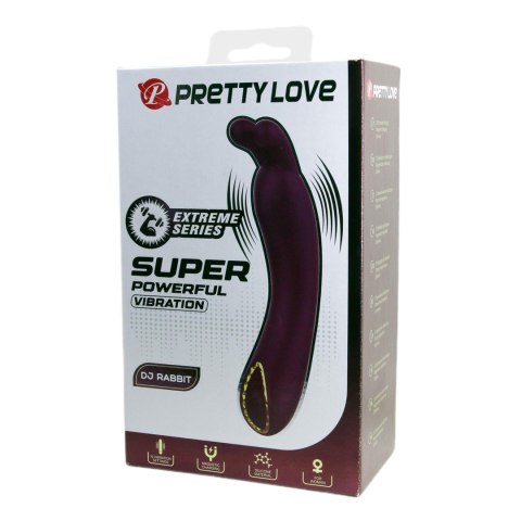 PRETTY LOVE - DJ RABBIT, 10 vibration functions, Silicone, Magnetic USB charging Baile - Boys of Toys Sp. z. o.o. (dystrybutor)