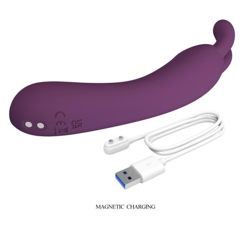PRETTY LOVE - DJ RABBIT, 10 vibration functions, Silicone, Magnetic USB charging Baile - Boys of Toys Sp. z. o.o. (dystrybutor)