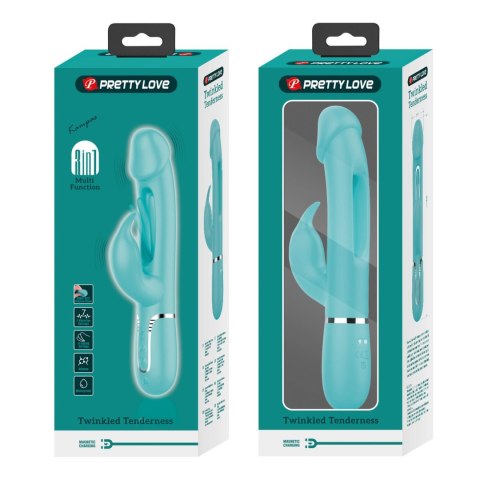 PRETTY LOVE - Kampas Green, 7 vibration functions 4 licking settings Baile - Boys of Toys Sp. z. o.o. (dystrybutor)