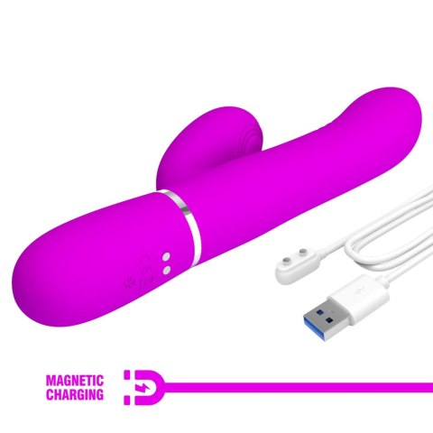 PRETTY LOVE - Mariana Purple, 7 vibration functions 7 thrusting settings, 4 rolling functions, 4 nodding functions Baile - Boys of Toys Sp. z. o.o. (dystrybutor)