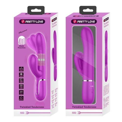 PRETTY LOVE - Mariana Purple, 7 vibration functions 7 thrusting settings, 4 rolling functions, 4 nodding functions Baile - Boys of Toys Sp. z. o.o. (dystrybutor)