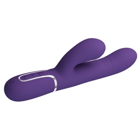 PRETTY LOVE - Mariana dark purple, 7 vibration functions, 7 thrusting settings, 4 rolling functions,4 nodding functions Baile - Boys of Toys Sp. z. o.o. (dystrybutor)