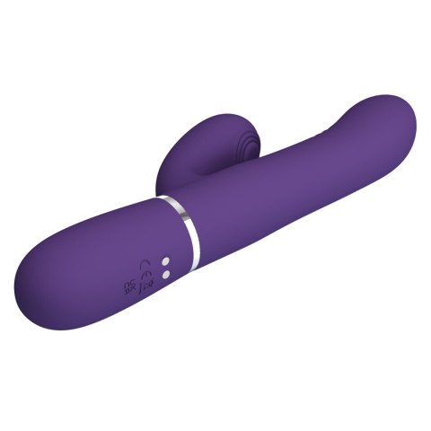 PRETTY LOVE - Mariana dark purple, 7 vibration functions, 7 thrusting settings, 4 rolling functions,4 nodding functions Baile - Boys of Toys Sp. z. o.o. (dystrybutor)