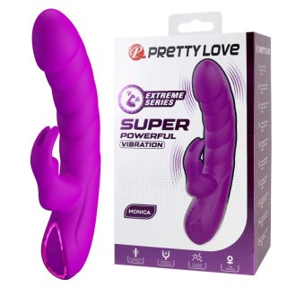 Pretty Love Monica - Powerful Silicone Rabbit Vibrator Baile - Boys of Toys Sp. z. o.o. (dystrybutor)