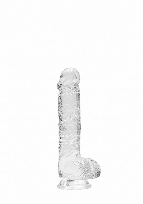 6"" / 15 cm Realistic Dildo With Balls - Transparent SHOTS