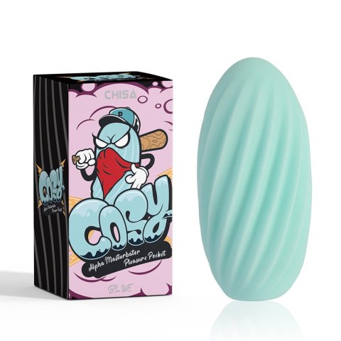 Alpha Masturbator Pleasure Pocket-Blue CHISA - Boys of Toys Sp. z o.o. (dystrybutor)