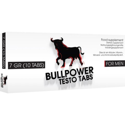 Bull Power Testo Tabs - Stimulating Tablets SHOTS