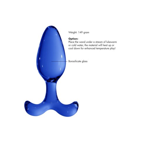 Expert - Glass Butt Plug Chrystalino