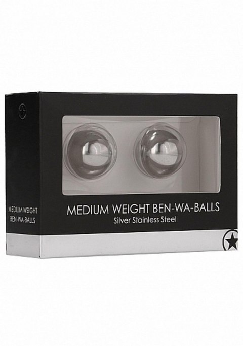 Medium Weight Ben-Wa-Balls - Silver SHOTS