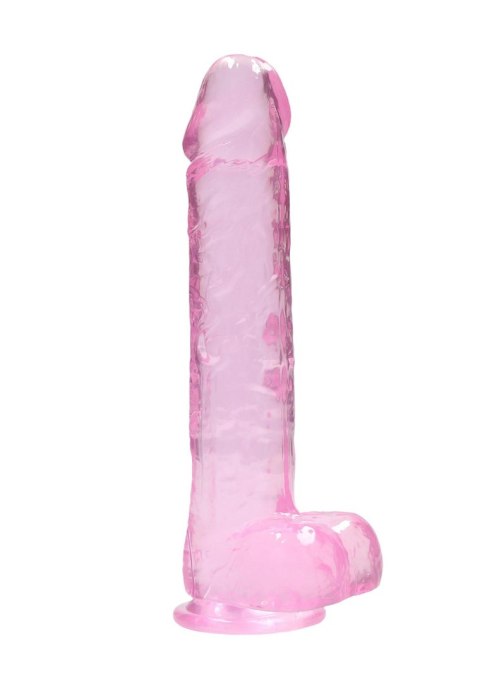 Realistic Dildo with Balls - 10""""/ 25,4 cm SHOTS