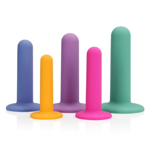 Silicone Vagina Dilator Set - Multicolor SHOTS