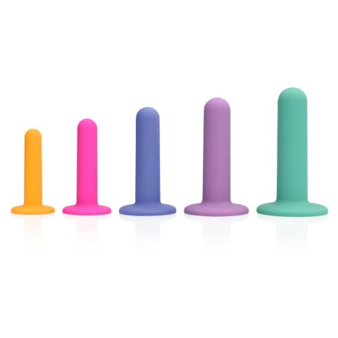Silicone Vagina Dilator Set - Multicolor SHOTS