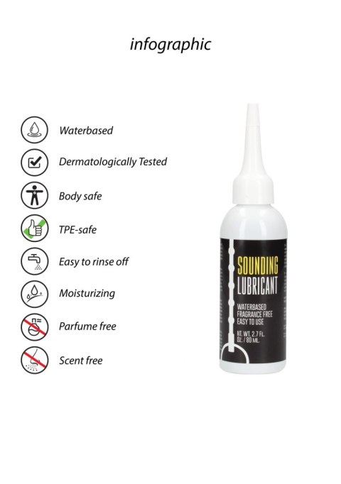 Urethral Sounding Lubricant - 80 ml SHOTS