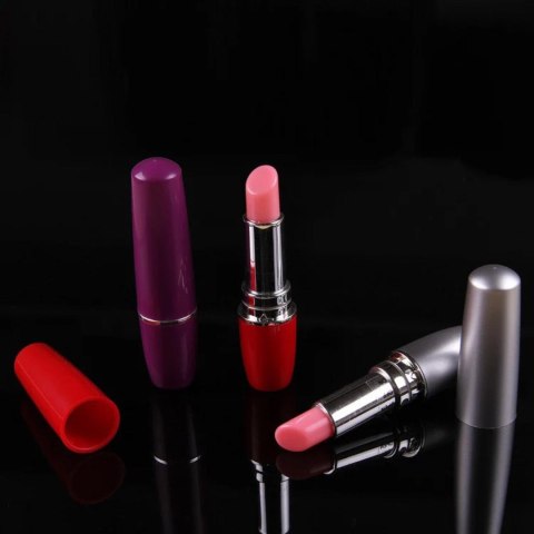 Lipstick Vibe - Discreet red lipstick vibrator black POWER ESCORTS