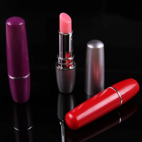 Lipstick Vibe - Discreet red lipstick vibrator black POWER ESCORTS