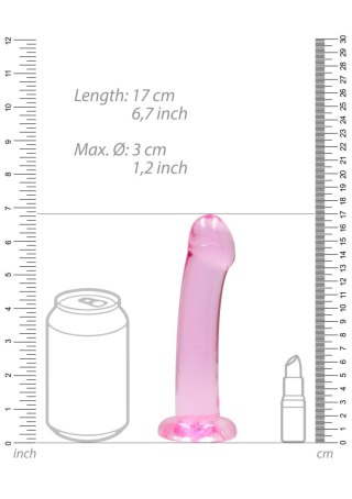 Non Realistic Dildo with Suction Cup - 6,7""""/ 17 cm RealRock