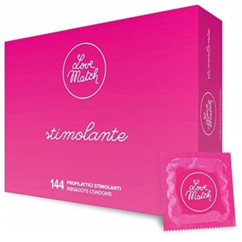 Prezerwatywy-Love Match Stimolante - 144 pack Love Match - TOPTALIA SRL