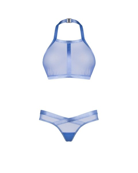 Błękitny Shaderi top i stringi Obsessive M/L Obsessive