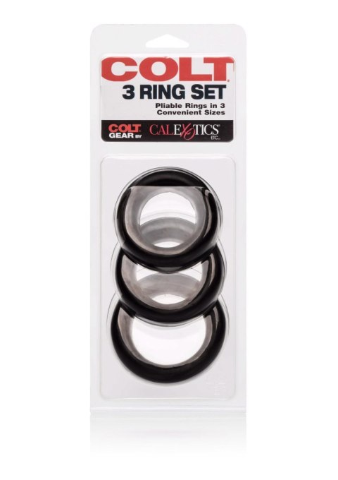 COLT 3 Ring Set Black SCALA