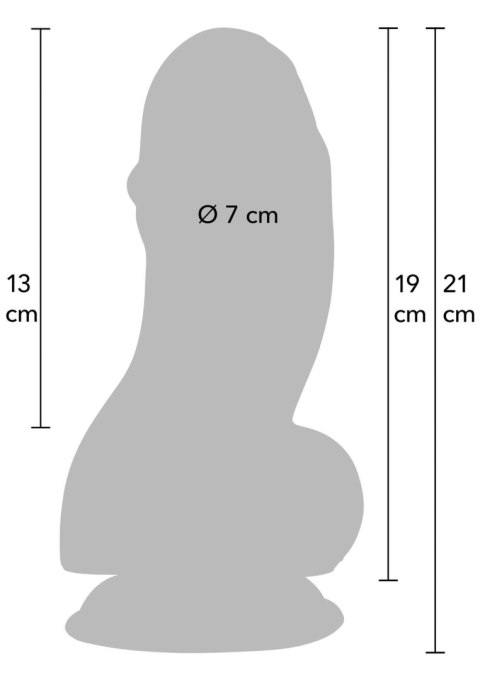 Fat Boys Dildo PVC 19 cm SCALA