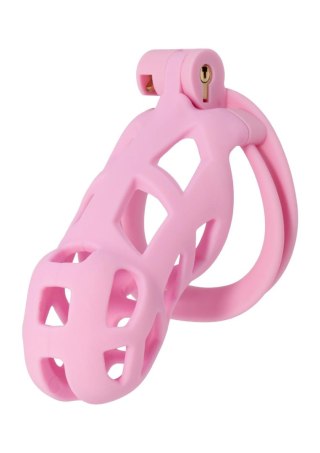 Penis Prison Cock Cage Long Pink SCALA