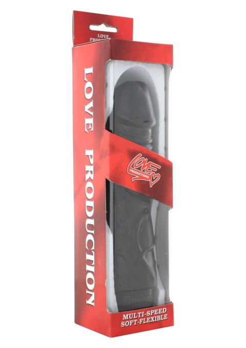 Pleasures Vibrator 22 cm Black SCALA