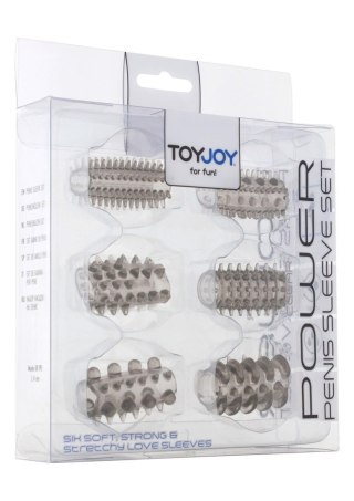 Power Penis Sleeve Set Grey SCALA