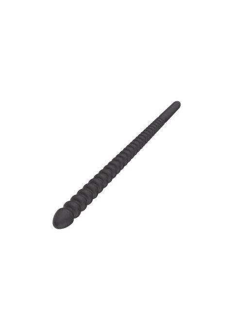 Ribbed Penis Dilator Set 2 pcs Black SCALA