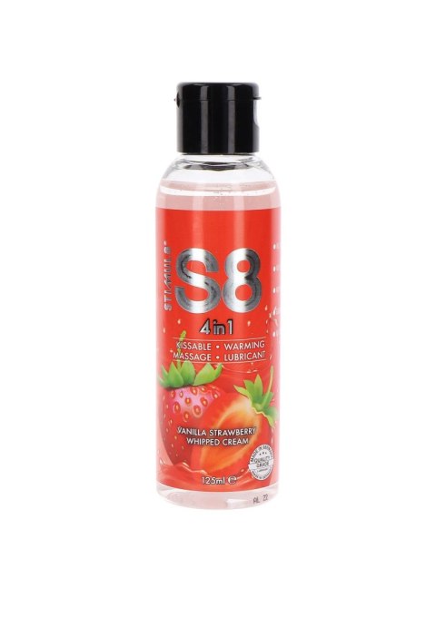 S8 4-in-1 Dessert Lube 125ml Strawberry SCALA