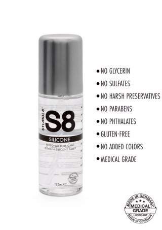S8 Premium Silicone Lube 125ml Original SCALA