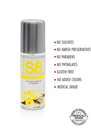 S8 WB Flavored Lube 125ml Vanilla SCALA