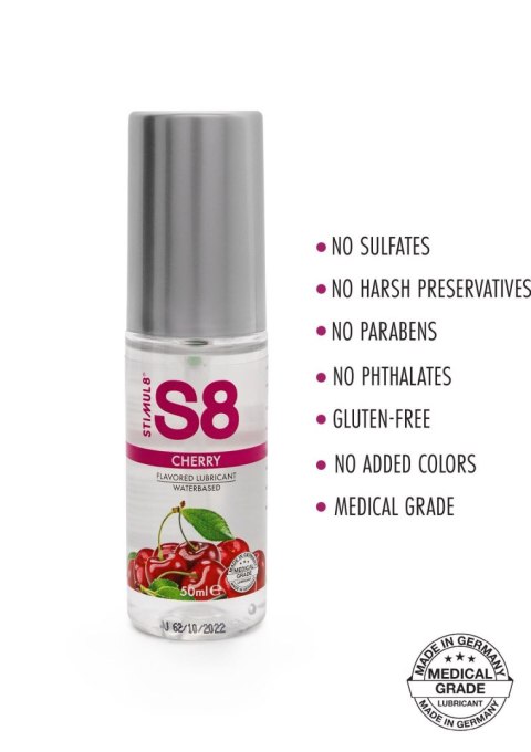 S8 WB Flavored Lube 50ml Cherry SCALA