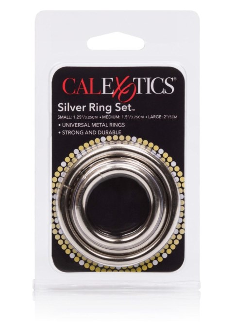 Silver Ring - 3 Piece Set Silver SCALA