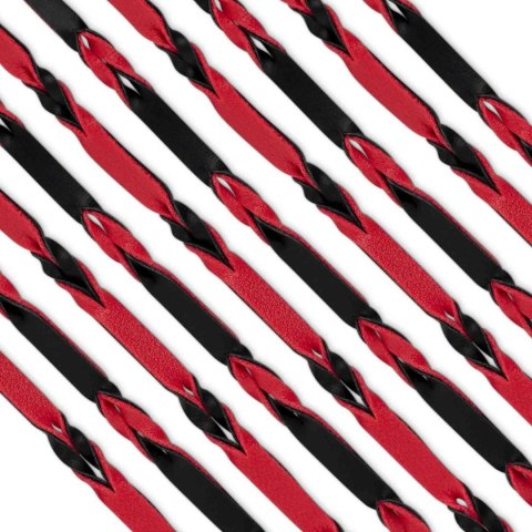 Fetish Collection - Flogger 64 cm - Red and Black ONE-DC B.V.