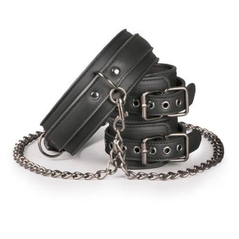 Kajdanki-Leather Collar With Handcuffs ONE-DC B.V.