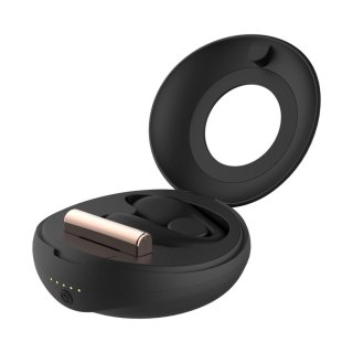Rosy Gold - C-Shape Vibrator with Luxury Charging Case - Black ONE-DC B.V.