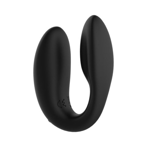Rosy Gold - C-Shape Vibrator with Luxury Charging Case - Black ONE-DC B.V.