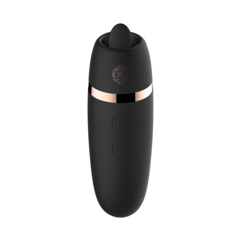 Rosy Gold - Licking Stimulator with Luxury Charging Case - Black ONE-DC B.V.