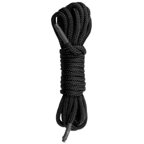 Wiązania-Black Bondage Rope - 10m Easytoys