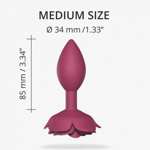OPEN ROSES M SIZE - PLUM STAR DORCELl - Lovely Planet