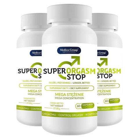 Supl.diety-Super Orgasm Stop - 60 caps Medica-Group Sp. z o.o.