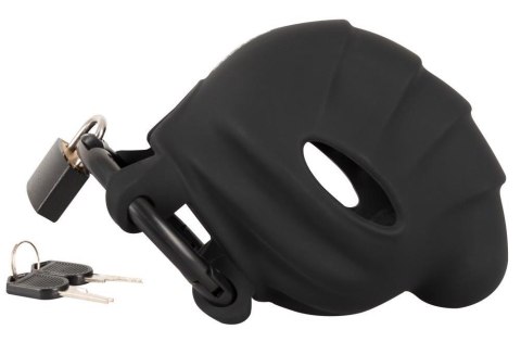 Black velvets Cock & Ball cage ORION