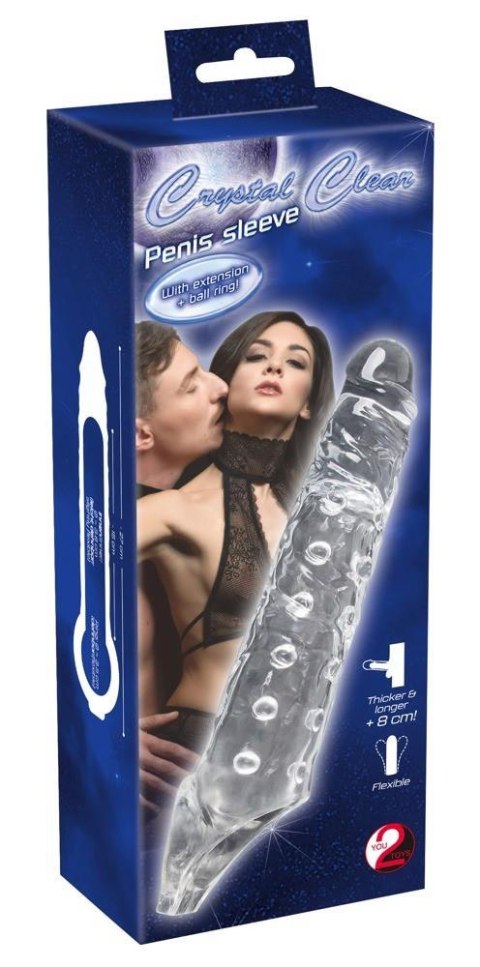 Crystal Clear Penis Sleeve ORION
